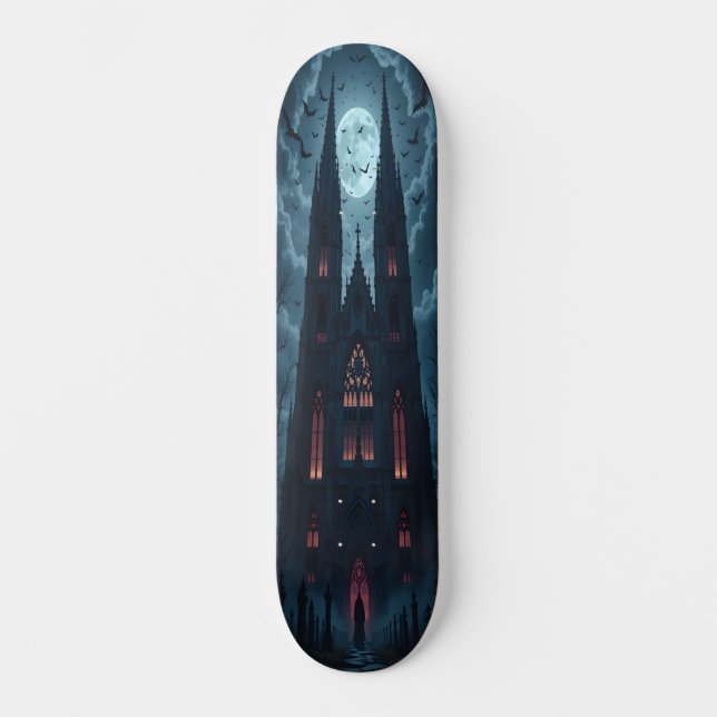 Spuk Kathedrale Edition 1 Skateboard (Vorderseite)