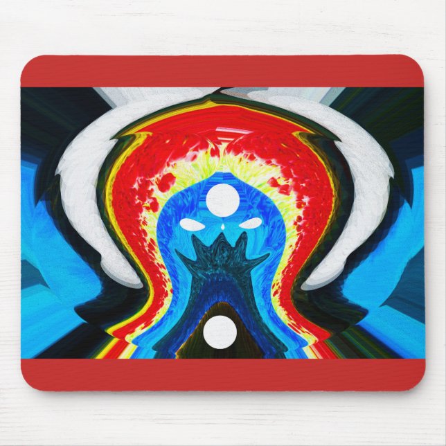 Spuk Kunst Mousepad (Vorne)