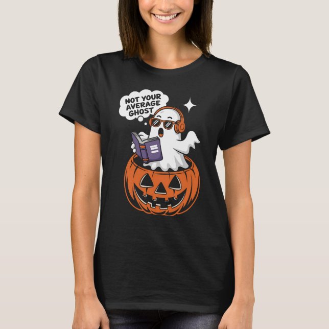 Spuk Kürbis T-Shirt (Vorderseite)