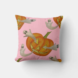 Spuk Kürbislaterne Kissen