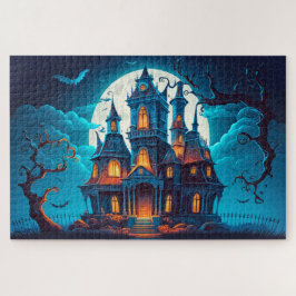 Spuk Landhaus nach Dunkelheit Puzzle