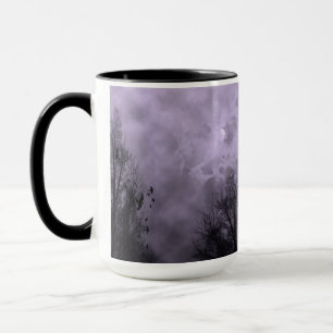 Spuk Lila Himmel mit Ravens Tasse