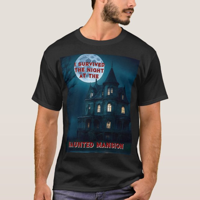 Spuk Mansion T - Shirt (Vorderseite)