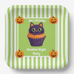 Spuk Nacht Party Geburtstag - Halloween Pappteller