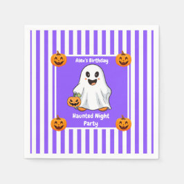 Spuk Nacht Party Geburtstag - Halloween Serviette