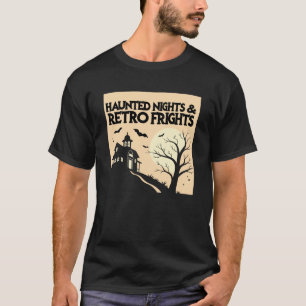 "Spuk Nacht & Retro Fright - Vintager Horror wi T-Shirt