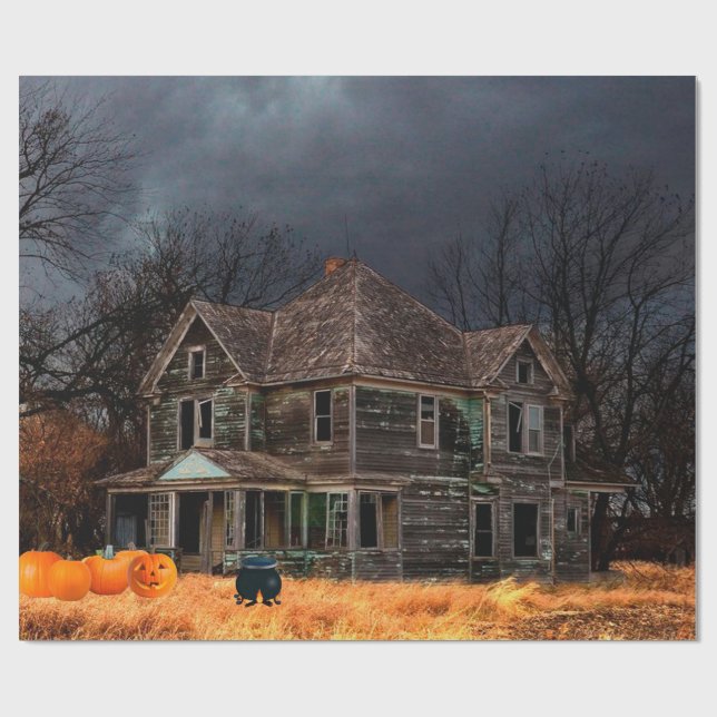 Spuk Papier Geschenkpapier (Flach)