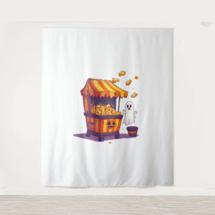 Spuk Popcorn-Stand Wandteppich