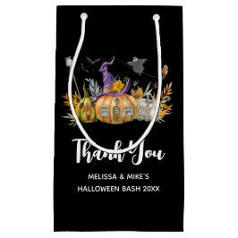 Spuk Pumpkin House mit Ghost & Bats Kleine Geschenktüte