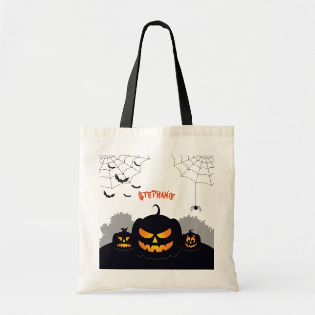 Spuk Pumpkin-Patch Tragetasche (Vorne)