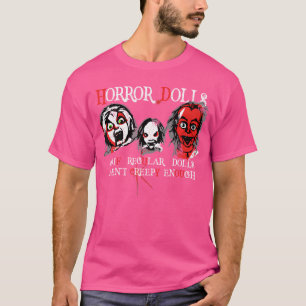 Spuk Puppen für Punk Goth Dark Art L T-Shirt