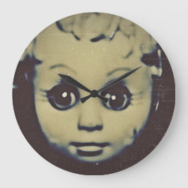 Spuk Puppengeschenke Große Wanduhr