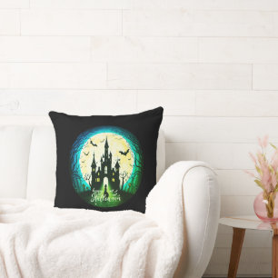 Spuk Schloss Happy Halloween Creepy Kissen