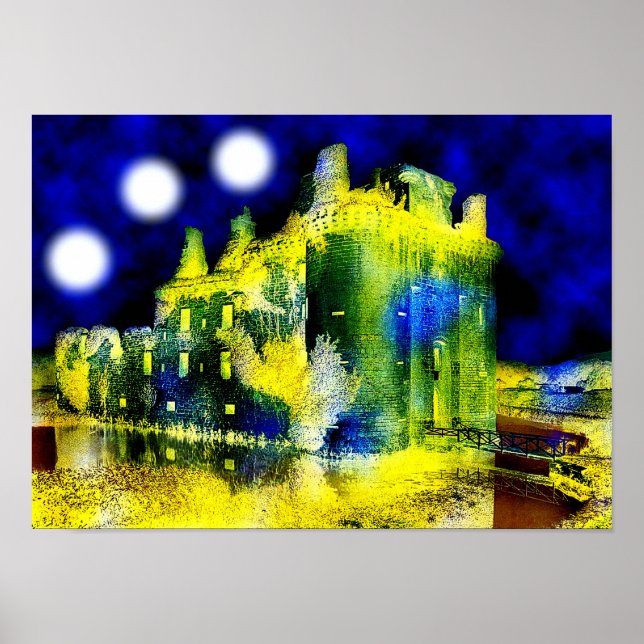 Spuk Schloss Poster (Vorne)