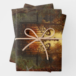 Spuk Schlosstor (von Ferdinand Knab) Geschenkpapier Set