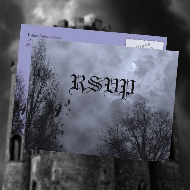 Spuk Sky Blue Mist Custom UAWG Postcard Einladungspostkarte (Von Creator hochgeladen)