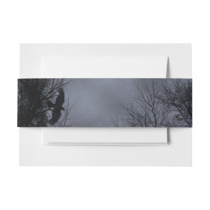 Spuk Sky Blue Neist mit Crows Invasion Bands Einladungsbanderole