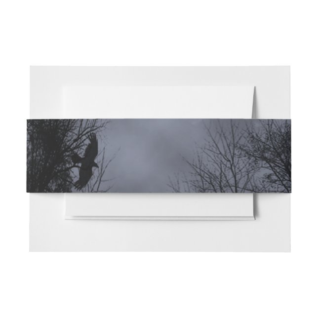 Spuk Sky Blue Neist mit Crows Invasion Bands Einladungsbanderole (Vorderseite Beispiel)