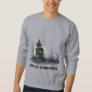 Spuk T - Shirt Manor - Mondlicht Haus & Fledermäus
