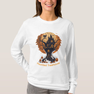 Spuk Treehouse Halloween-T - Shirt für Frauen
