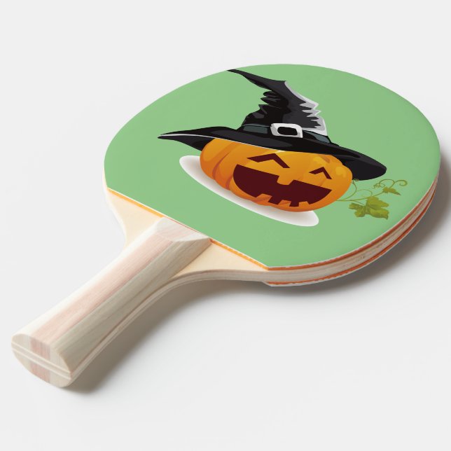 Spuk Treffer: Halloween-inspiriert Pingpongpaddel Tischtennis Schläger (Vorderseite)