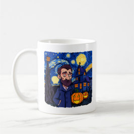 Spuk Van Gogh Scene - Gothic Starry Halloween N Kaffeetasse