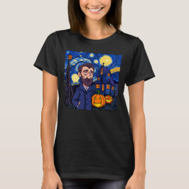 Spuk Van Gogh Scene - Gothic Starry Halloween N T-Shirt
