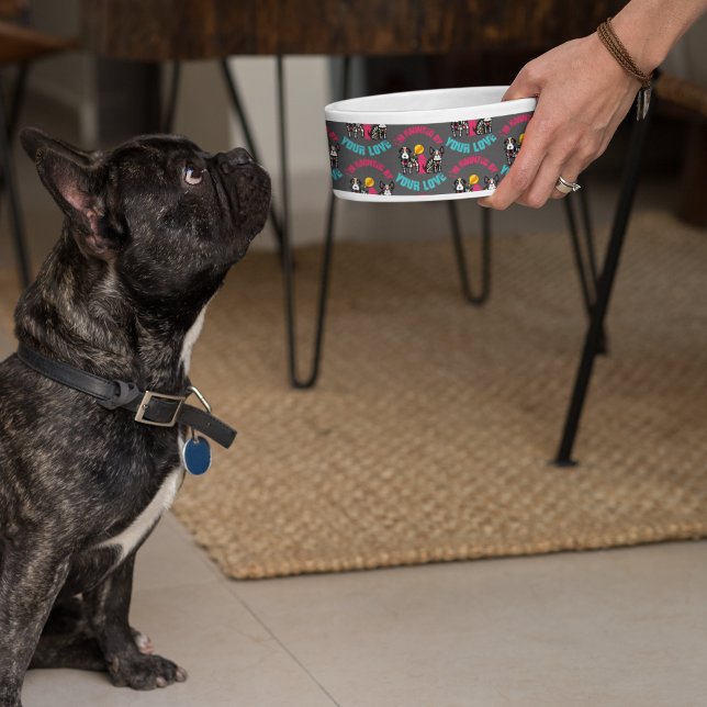 Spuk von Ihrer Liebe Sugar Skull Hund Napf (Von Creator hochgeladen)