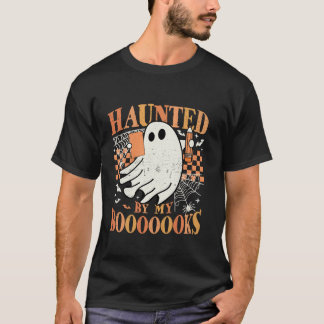 Spuk von meinem Books Ghost Halloween-Lehrer Libra T-Shirt