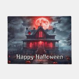 Spuk Wohnung | Frohe Halloween Fußmatte