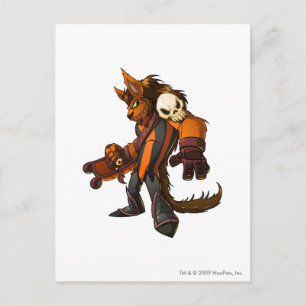 Spuk Woods Team Captain 2 Postkarte