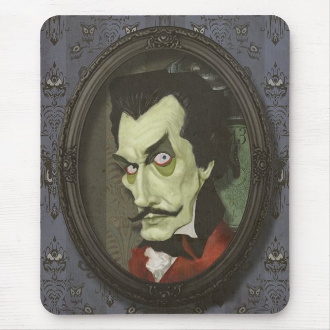Spuk Zombie-Vincent-Preis Satirical Mousepad (Vorne)