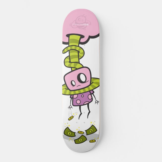 Spuk Zoo "Live2Work Skateboard (Vorderseite)