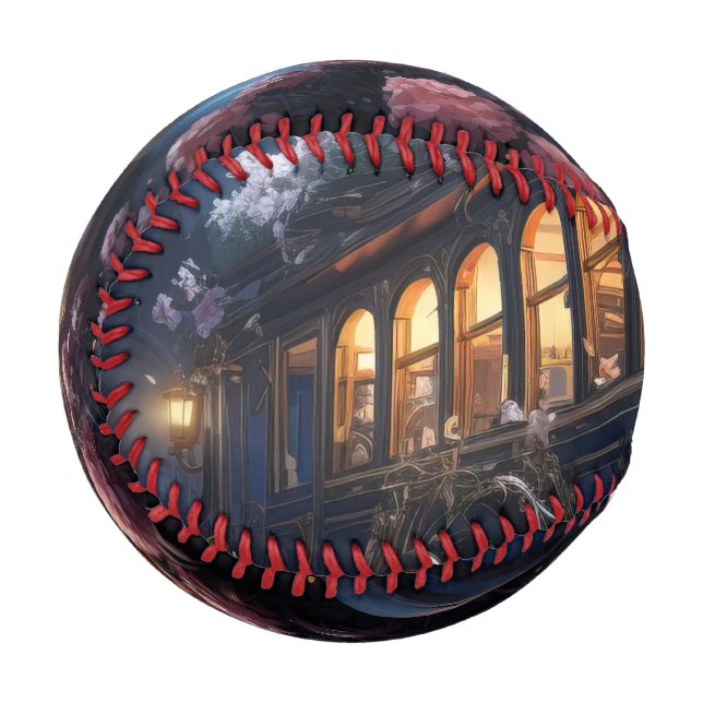 Spuk Zugverkehr Baseball Kleine Geschenk (Vorderseite Links)