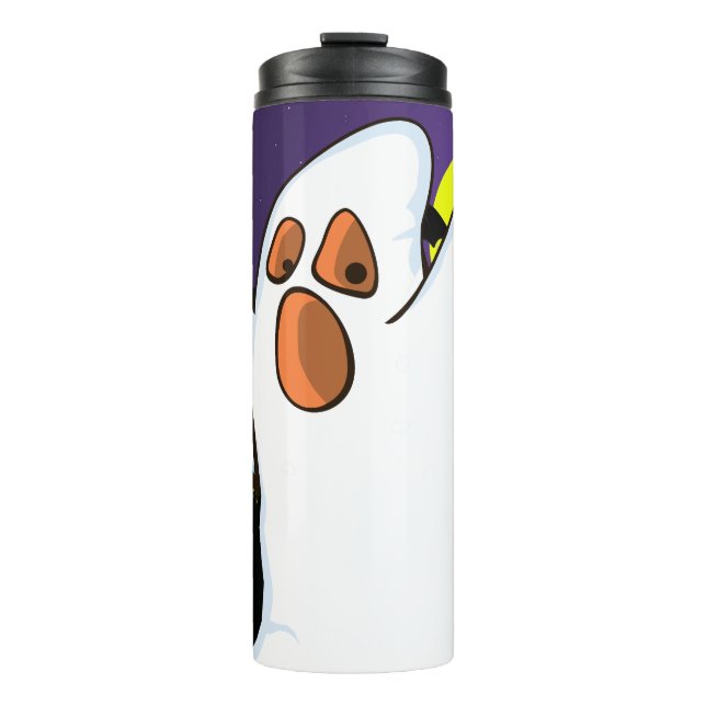 Spukender Geist Thermosbecher (Vorderseite)