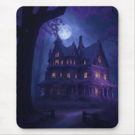 Spukhaus auf dem Hügel Mousepad