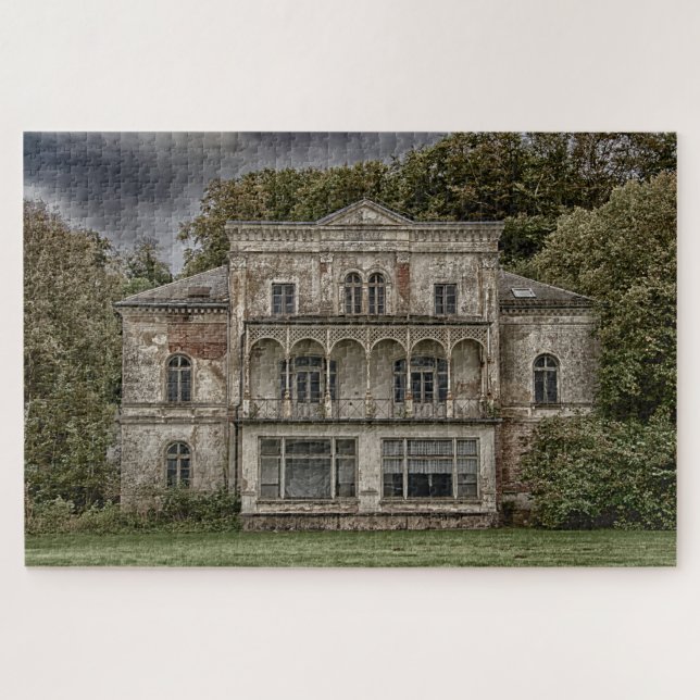 Spukhaus-Rätsel Puzzle (Horizontal)