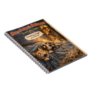 Spukige Kritzeleien alles in Ordnung, meine Herren Notizblock