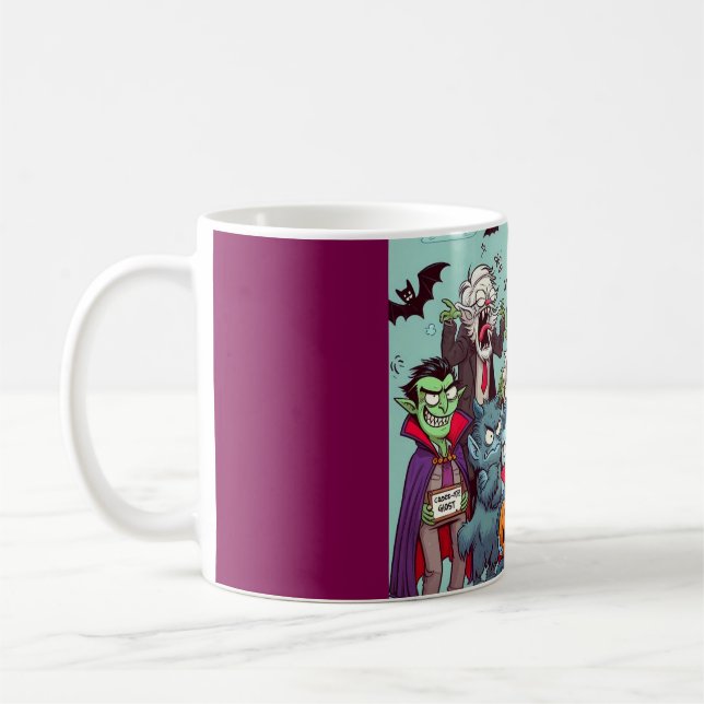 Spukschulwahnsinn Kaffeetasse (Links)