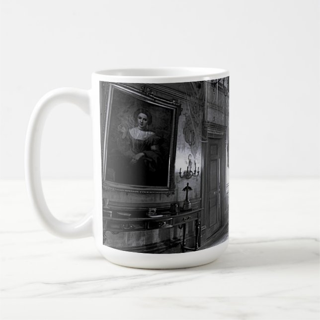 Spuktreppe Kaffeetasse (Links)