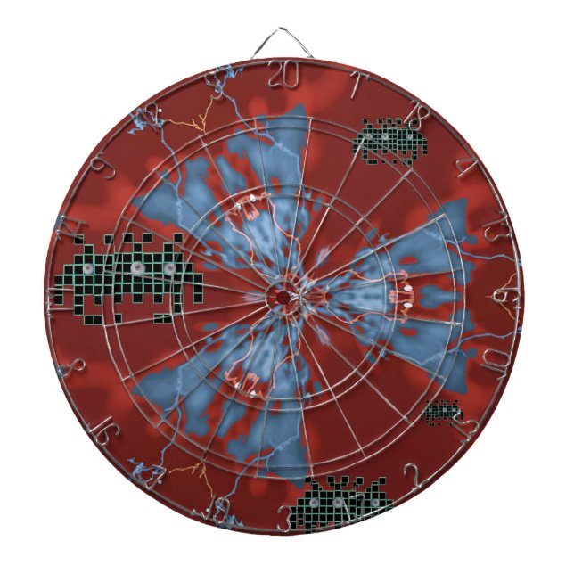 Spul zurück dartscheibe (vorne)