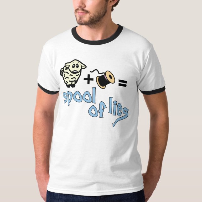 Spule von Lügen T-Shirt (Vorderseite)