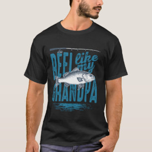 Spule wie mein Opa Fischer Großvater zu Enkel T-Shirt
