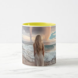 Spulen der Wasserläufe Tasse