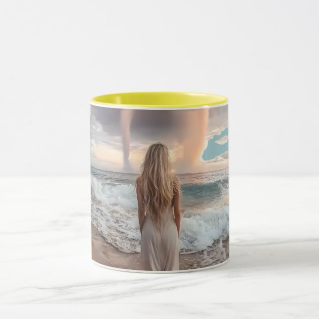 Spulen der Wasserläufe Tasse (Zentrum)