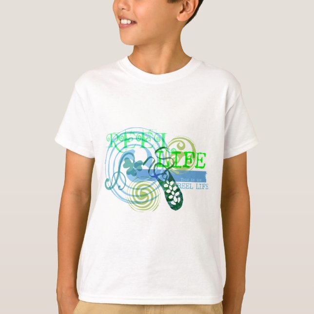 Spulen-Leben im Blau T-Shirt (Vorderseite)