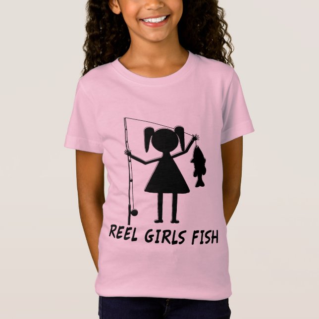 SPULEN-MÄDCHEN-FISCHE T-Shirt (Vorderseite)