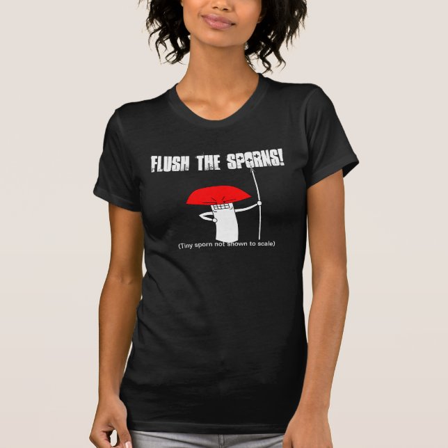Spülen Sie die sporns! T-Shirt (Vorderseite)