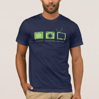 "Spülmaschine, Clotheswasher, Brainwasher" in T-Shirt