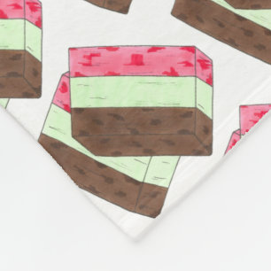 Spumoni Italienisch Gelato Ice Cream Dessert Spumo Fleecedecke